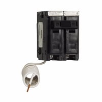 BAB2015S1EATON QuickLag® BAB2015S1 Type BAB Miniature Circuit Breaker, 120/240 VAC, 15 A, 10 kA Interrupt, 2 Poles, Non-Interchangeable/Shunt/Thermal Magnetic Trip