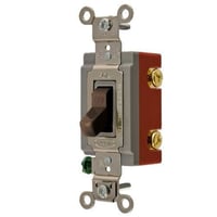 Wiring Device-Kellems HBL® HBL1222 4-Way Extra Heavy Duty General Purpose Standard Toggle Switch, 120/277 VAC, 20 A, 5540 W, 2-Position/DPDT
