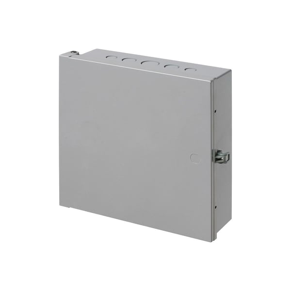EB1212BPArlington EB1212BP Heavy Duty UV Rated Enclosure Box With Backplate, 13.573 in W x 4.688 in D x 12.519 in H, NEMA 3R, Plastic