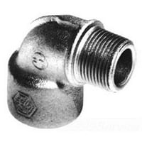 EL396Crouse-Hinds EL396 EL Series Female x Male Conduit Elbow, 1 in Trade, 90 deg, Ductile Iron/Feraloy® Iron Alloy, Aluminum Acrylic Painted/Electro-Galvanized