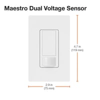 Lutron MS OPS6M2 DV AL 1
