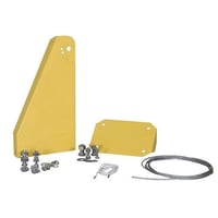 Marley® 2430WY Wall Mount Air Circulator, Steel, Yellow, For Use With: AF30H Fan Head, Domestic