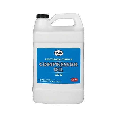 Sta-Lube® SL22133 Non-Flammable Compressor Oil, 1 gal Bottle, Faint Petroleum Odor/Scent, Liquid Form, Amber/Clear