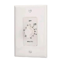 NSI Tork® A560MW Auto Off Interval Mechanical Spring Wound Timer, 60 min Setting, 125/250/277 VAC, 1 hp, 2 hp, SPDT Contact, 1 Pole