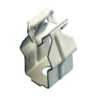 nVent ERICO 12P Push In Conduit Clamp, 3/4 in Conduit, 25/15 lb Load, 0.866 to 1.181 in OD, Spring Steel