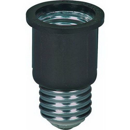 EATON Eaton Wiring Devices Arrow Hart™ 1054-BOX Keyless Socket Extension, Medium Base, 250 VAC, Phenolic, Black