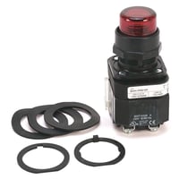 800H-QRB24GAllen-Bradley, 800H-QRB24G, 30.5mm Type 4/4X/13 Mom. Contact PB-Illum., Green, Ext. Hd w/o Guard, Incand./No Options, 24V AC/DC, 1 NO-1 NC