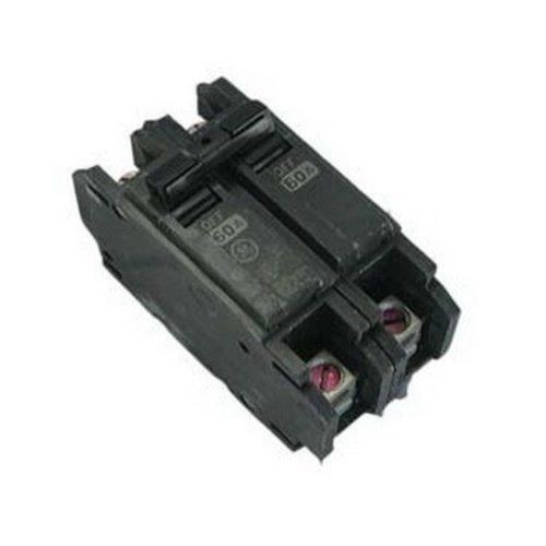 General Electric Q-Line THQC2130WL Type THQC Molded Case Circuit Breaker, 120/240 VAC, 30 A, 10 kA, 2 Poles, Long Time/Instantaneous Trip