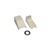 Wiremold® 2310A-WH Entrance End Fitting, For Use With 2300 Series Raceway, PVC, White