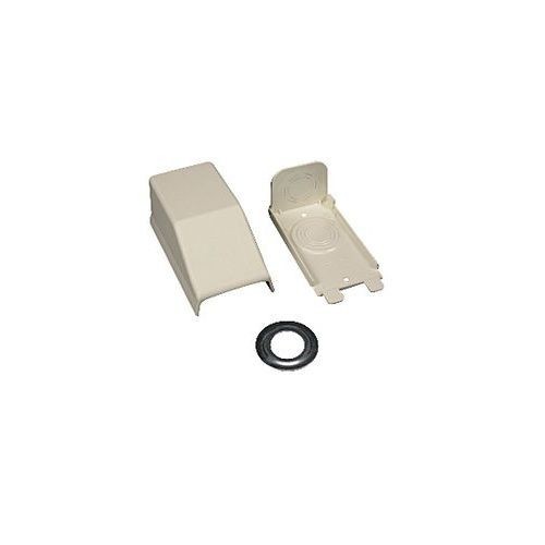 Wiremold® 2310A-WH Entrance End Fitting, For Use With 2300 Series Raceway, PVC, White