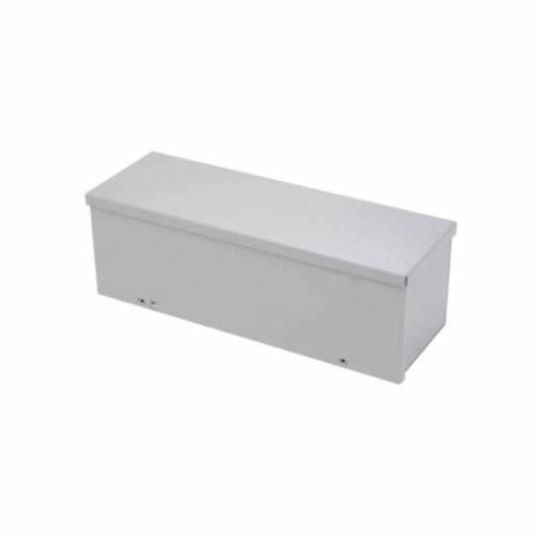 8836GRT-NKB-Line 8836 GRT NK Straight Section Wiring Trough, 36 in L x 8 in W x 8 in H, Screw Cover, Steel