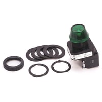 800H-QRH2GAllen-Bradley, 800H-QRH2G, 30.5mm Type 4/4X/13 Pilot Light, LED, Green, 12-130V AC/DC