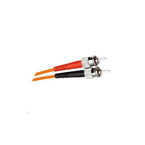 Quiktron® 852-222-003 Duplex Fiber Patch Cable, 1 m L