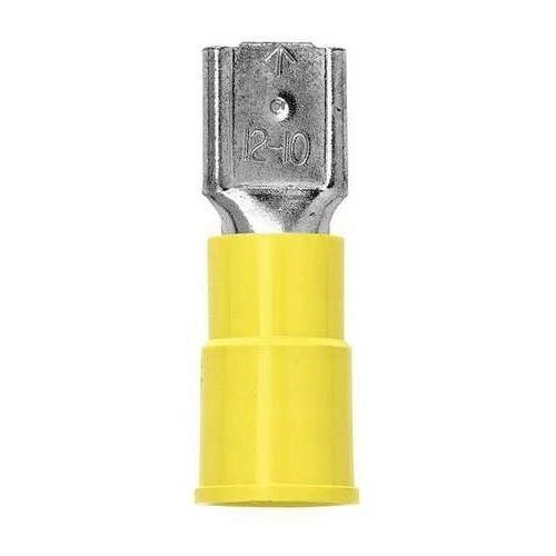 3M™ Scotchlok™ 051128-58936 Insulated Standard Female Disconnect, 12 to 10 AWG Conductor, 0.25 in W x 0.032 in THK Tab