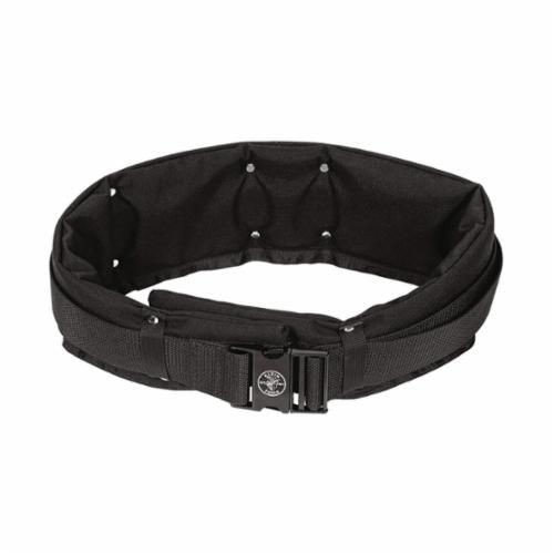 5704LKlein® PowerLine™ 5704M Heavy Duty Tool Belt, M, Cordura® Nylon, Black