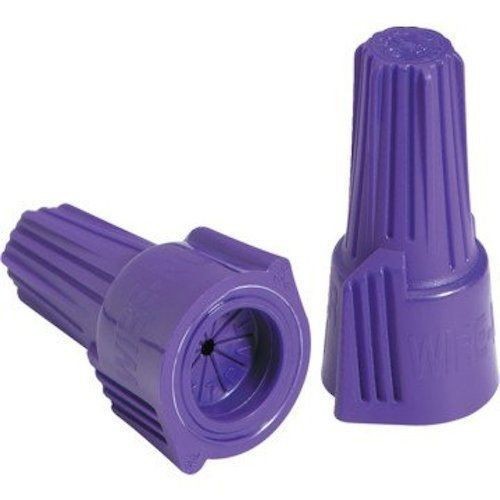 30-065IDEAL® TWISTER® 30-065 65 Series Flame-Retardant Grounding Wire Connector, Swept Wing/Twist On Shell, Live Action/Square Wire Spring, 18 AWG, 12 AWG, 10 AWG Copper/Solid Aluminum Wire, Polypropylene