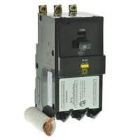QOB350GFISquare D™ QO™ QOB350GFI Type QOB-GFI Class A Ground Fault Miniature Circuit Breaker, 208Y/120 VAC, 50 A, 10 kA at 208Y/120 VAC Interrupt, 3 Poles, Thermal Magnetic Trip