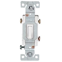 EATON Arrow Hart® 5223-7W-SP-L 3-Way Toggle Switch, 120 VAC, 15 A, 1/2 hp