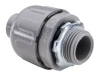 P476Southwire - Topaz P472 Straight Liquid Tight Connector, 3/4 in Trade, Nylon 6.6