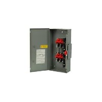 EATON DT322UGK K Series Heavy Duty Non-Fusible Safety Switch, 240 VAC/250 VDC, 60 A, TPDT Contact, 3 Poles