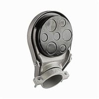 DEH350Steel City® DEH3 Clamp-On Service Entrance Head, (7) 1-1/8 in, 1-3/4 in Hole, 3 in Trade, Aluminum