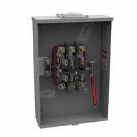 U4701-RXLMilbank® U4701-RXL Ringless Meter Socket, 600 VAC, 200 A, 3 ph Phase, NEMA 3R Enclosure