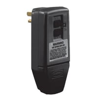 Wiring Device-Kellems GFP5266C 1-Phase Auto Set Grounding Male Standard Straight Blade GFCI Plug, 120 VAC, 15 A, 2 Poles, 3 Wires, Yellow