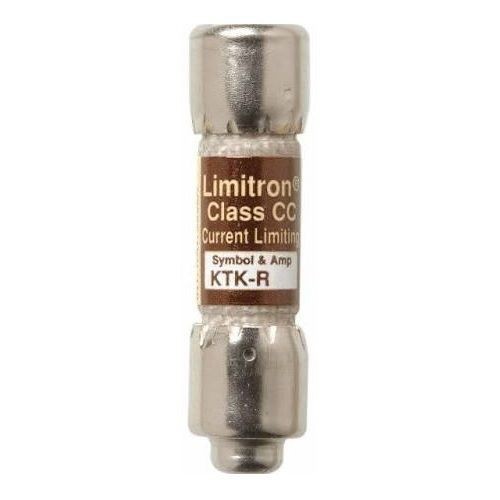 Bussmann® LIMITRON™ KTK-R Fast Acting Fuse, 8 A, 600 VAC, 200 kA Interrupt, Class CC, Cylindrical Body