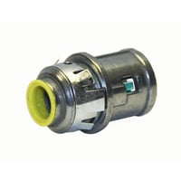 40RACRACO® REDI-LOC® 40RAC Armored Cable Connector, 3/8 in Trade, 1/2 in Knockout, 0.47 to 0.61 in Cable Openings, Die Cast Zinc