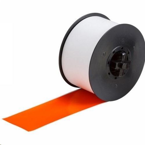 120859Brady® MiniMark™ 120859 Printer Label, 110 ft L x 2-1/4 in W, Orange, B-7569 Vinyl