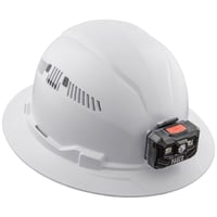 60407RLKlein® 60407RL Adjustable Vented Type 1 Hard Hat, SZ 6.5 Fits Mini Hat, SZ 8 Fits Max Hat, ABS/Polycarbonate, 4-Point Suspension, ANSI Electrical Class Rating: Class C, ANSI Impact Rating: ANSI Z89.1-2014, Ratchet Knob Adjustment