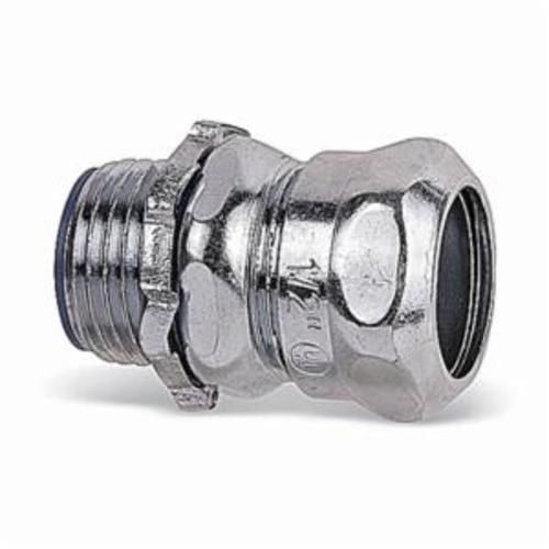 5123T&B® 5223 Insulated Compression Connector, 3/4 in Trade, For Use With EMT Conduits, Steel, Chromate Coated/Electro-Zinc Plated