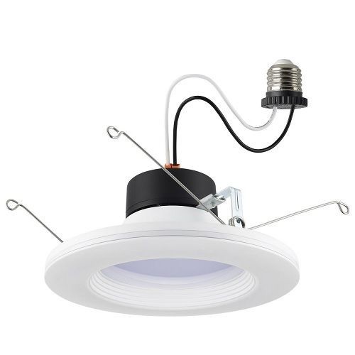 S11846SATCO® S11846 LED Recessed Downlight With Night Light, 5 to 6 in, Selectable, 9 W, 120 V, 90 CRI