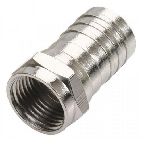 Steren, F Connecter, Hex, Crimp, RG6