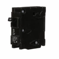 Q150Siemens Q150 Molded Case Circuit Breaker With Insta-Wire, 120 VAC, 50 A, 10 kA Interrupt, 1 Poles, Thermal/Magnetic Trip