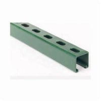 B1400HS-10GRSuperstrut® B1400HS-10GR B Series Half Slotted Metal Channel, 9/16 x 1-1/8 in Slots, 2 in Slot Spacing, 14 ga THK, 10 ft L