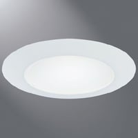 ERT721Halo, Shower Light, White, 6 Inch, Trim, Wet Location, Used for EI700 Housing