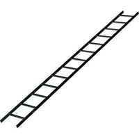 CLB-10Middle Atlantic® Cable Ladder, Heavy-Duty, Steel, Black Powder Coated, 120 Inch, 1.5 Inch