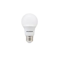 Sylvania LED8.5A19F82710YVRP2/73886 Contractor Non-Dimmable A-Line LED Lamp, 8.5 W, 60 W Incandescent Equivalent, E26 Medium A19 LED Lamp, 800 Lumens