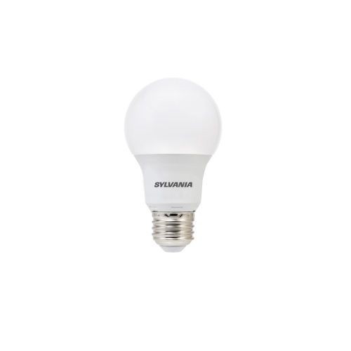 Sylvania LED8.5A19F82710YVRP2/73886 Contractor Non-Dimmable A-Line LED Lamp, 8.5 W, 60 W Incandescent Equivalent, E26 Medium A19 LED Lamp, 800 Lumens