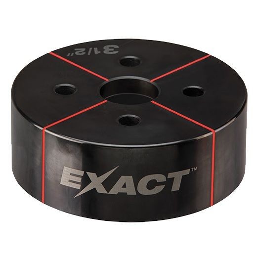 Milwaukee® EXACT™ 49-16-2676 Knockout Die, 3-1/2 in Conduit/Pipe, Steel, 10 ga Mild Steel/12 ga Stainless Steel