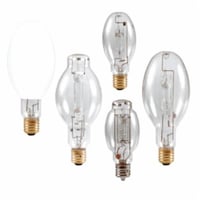 Sylvania MS400/PS/BU-ONLY/ED28/64052 Premium Metal Halide Lamp, 400 W, E39 Mogul HID Metal Halide Lamp, ED28 Shape, 40000 Lumens Initial/32500 Lumens Mean
