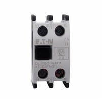 XTCEXFBG11Cutler-Hammer XTCEXFBG11 2-Pole Auxiliary Contact, 600 VAC/220 VDC, 16 A, 1NO-1NC Contacts