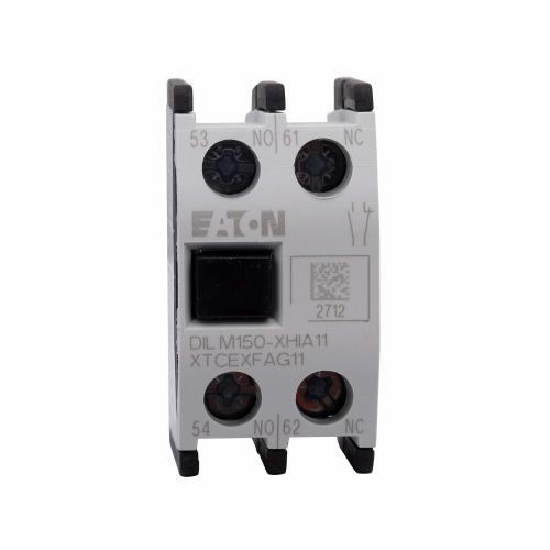 XTCEXFBG11Cutler-Hammer XTCEXFBG11 2-Pole Auxiliary Contact, 600 VAC/220 VDC, 16 A, 1NO-1NC Contacts