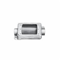 FSC150O-Z/Gedney UNILETS™ FDC175 Type FD Deep Heavy Duty Device Box With Internal Ground Screw, Feraloy® Iron Alloy, 28 cu-in Capacity, 1 Gangs, 2 Outlets, 2 Knockouts, 4-11/16 in H x 2-15/16 in W x 3-1/16 in D