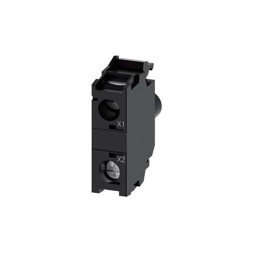 3SU14011BB501AA0Siemens 3SU14011BB501AA0 LED Module With Integrated LED, LED Lamp, 24 VAC/VDC, Screw Terminal, Blue