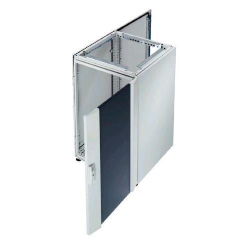 6900100Rittal 6900100 IW Series Workstation Enclosure, 24 in W x 24 in D x 35 in H, NEMA 12/IP55, Sheet Steel
