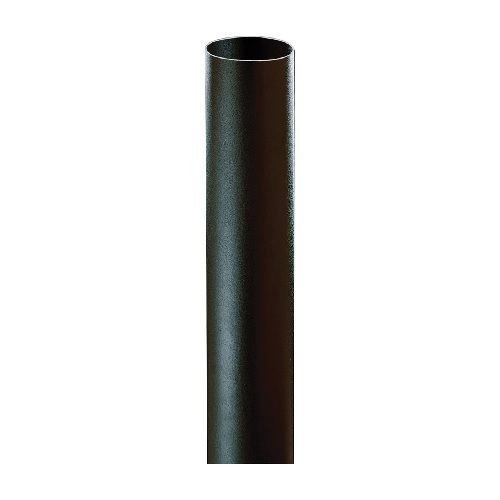Progress Lighting® P5313-31 Commodity/Utilitarian Landscape Bollard With Photo Control, For Use With P5205-31 Light, 120 to 12 VAC, Extruded Aluminum, Black