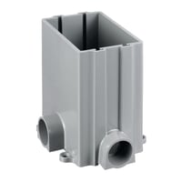 PREMISE WIRING PFBRG1 Fully Adjustable Floor Box With Metal Covers, Plastic, 85.8 cu-in, 1 Gangs, 4 Knockouts