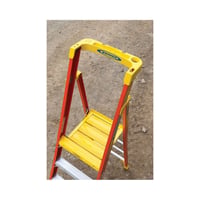 PD6208WERNER® PD6208 PD6200 Podium Ladder, 10 ft Ladder, 300 lb Load, 8 Steps, Type IA, Fiberglass